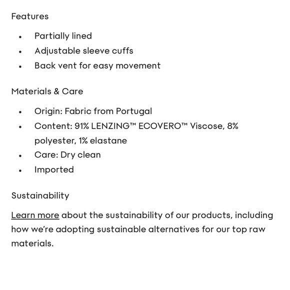 BNWT Aritzia Trench Coat - Picture 9 of 10